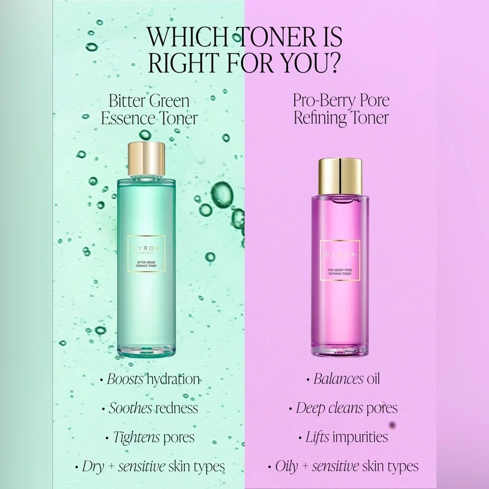 ✨ Byroe New York Pro-Berry Pore Refining Toner (3.38 oz / 100 mL) ✨